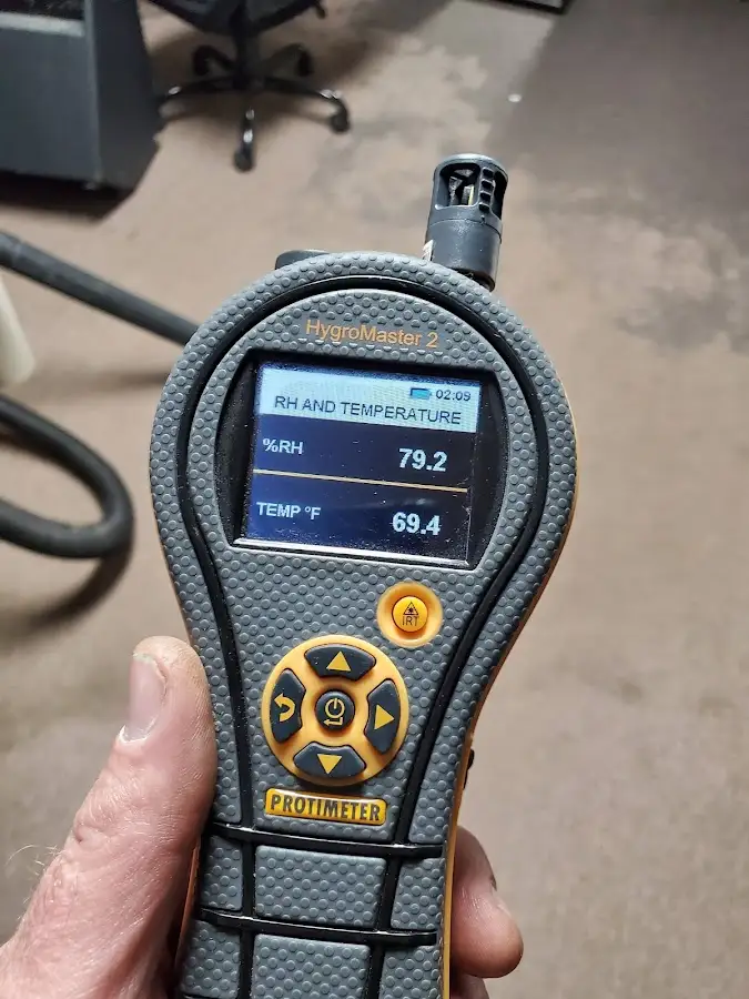 Moisture meter humidity assessment for Mold Remediation & Removal in Folsom